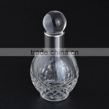 12ml Empty Clear Glass Perfume Bottles With Glass Stick Stopper and Aluminum Cap for Essential Oil Packaging photo-2