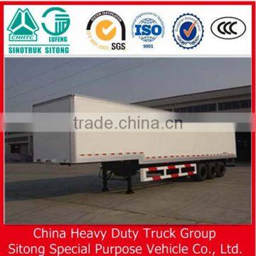 Tri-axle refrigerated semi trailer cheap van semi trailer