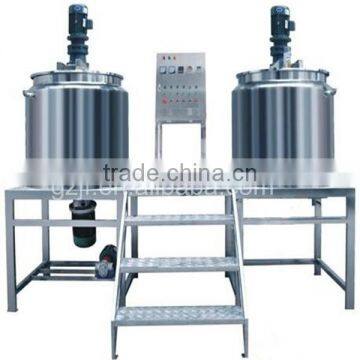 ISO Certificate mixing tank/machines for liquid detergent/shampoo mixing machine