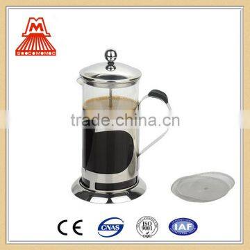 Quality Products W124-CP058 Stainless Steel Glass French Press Coffee Tea Maker photo-2