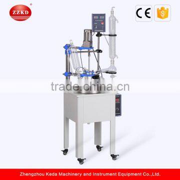 Laboratory Stirred Single Layer Glass Vessel photo-2