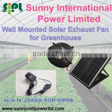Vent Goods Gable Fan Ventilationt Solar Energy Roof Residential Fan Solar System (Wall DC Fan) photo-3
