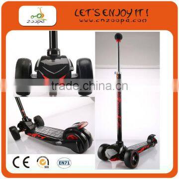 kick scooters with big wheels black maxi kick scooter