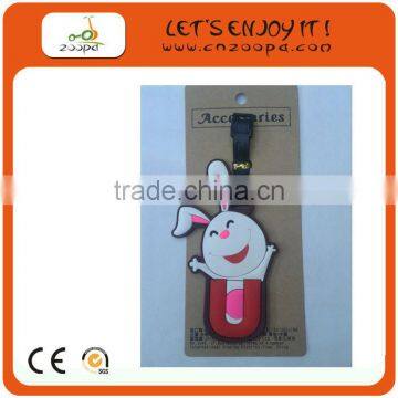 PVC Custom Shoe hard plastic Luggage Tag