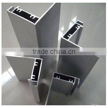 2014 Hot Order ! Anodized Aluminium Profile for Solar Frame by Drawings and Fixed Fitting With Mill Finished Aluminium Corner photo-2