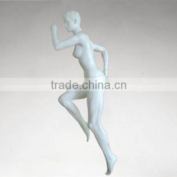 Female Mannequin in Gloss White Sport Style for Sale photo-6