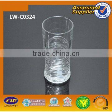 2015 Machine Press Carved Glass Water Cup