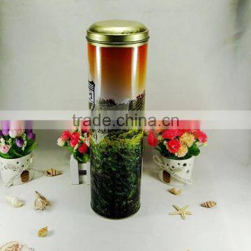 Factory Wholesale Promotional Gift Red Wine Metal Tin Tube photo-2