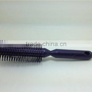 Plastic Round Hair Brush Massage Comb for Long Curly Hair