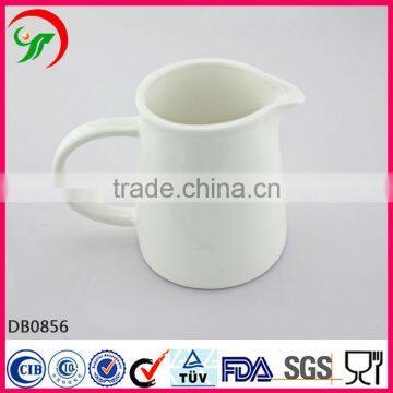 Factory Direct Wholesale WHITE Ceramic or Porcelain Milk Pot photo-2