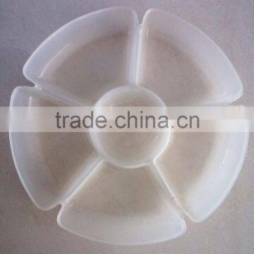 6 Compartments Food Serving Tray, Fast Food Tray, Snack Serving Ray photo-2