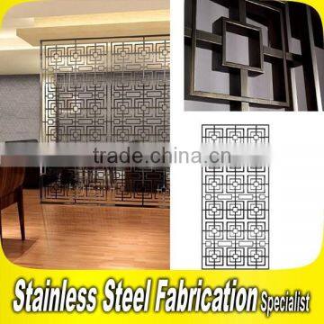 Customed Stainless Steel Decorative Operable Partition Wall photo-3