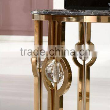 Modern Living Room Furniture Deluxe Stainless Steel Flower Stand N818G photo-3