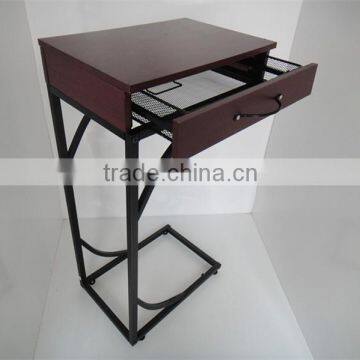 New Design Metal Folding Coffee Table With Drawers Sofa Side Table photo-4