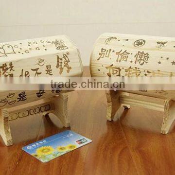 Printing Kinds of Style Wooden Popular Money Box photo-4