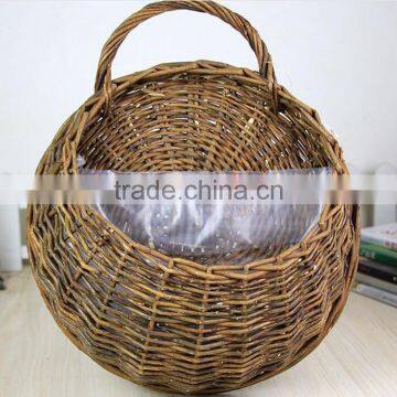 Europe Style Creative Wicker Succulent Plants Wall Hanging Basket