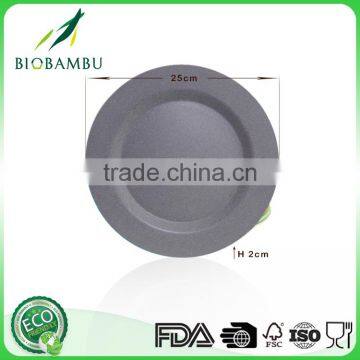 Biological Funky Eco-friendly Bamboo Fiber Melamine hotel used dinner plates