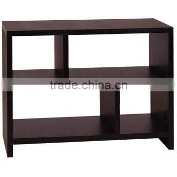 High Glossy Console Table Bookshelf Display Best Quality Wood 2 Tier MDF Wood Hall Table photo-5