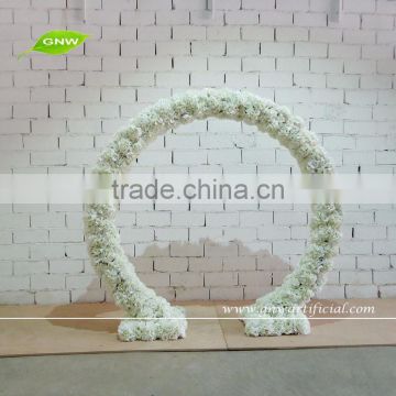 GNW FLW1508016 Hot Classics Wedding Welcome Gate With Hydrangea and Rose