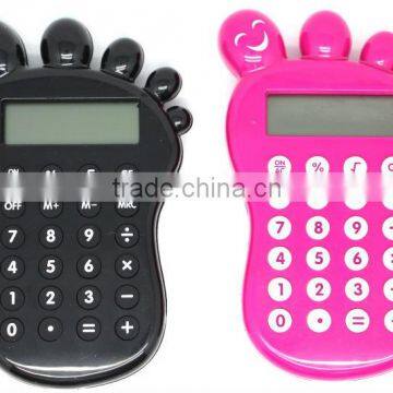 Fancy Foot Shaped Calculator With Puzzle