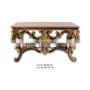 Hot Sale Luxury Vanity Gold Eagle Console Table photo-5