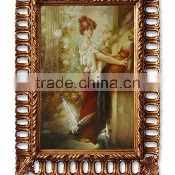 FA-136G-01 Leading Vintage Ornate Paintings for Vertical and Horizontal Hanging photo-5