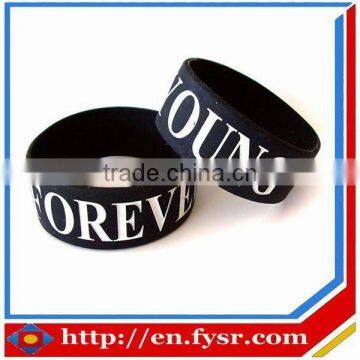 high quality fashion one direction silicone bracelets