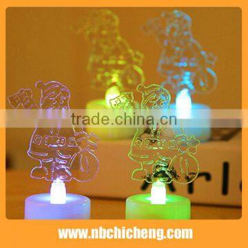 Christmas Plastic Mini Color Changing Gift Light photo-4