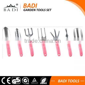 Hot Selling pink handle garden tools set with aluminum alloy handle