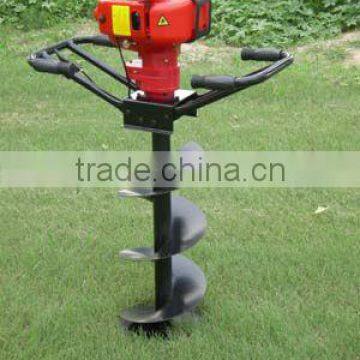 Mechanical and hydraulic Earth Drilling machine