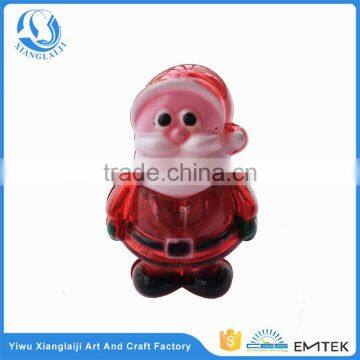 Christmas light up plastic flashing santa claus ring