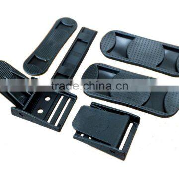 Black Color NYLON Cam buckle, PVC Shoulder Pac Round, Retacnble