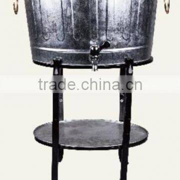 2014 HOT-SALE cheap big standing metal galvanized ice bucket