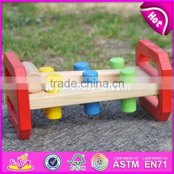 2017 New Design Baby Funny Toy Wooden Pound a Peg W11G036 photo-2