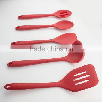 2016 China Supplier New Hot Dinnerware Silicone Solid Spoon photo-5