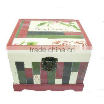 Large wooden dressing case/storage boxes