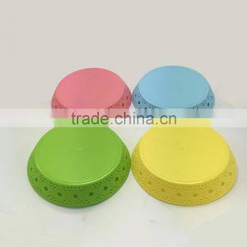Round Snacks Dish & Candies Plate Fruit Container photo-2