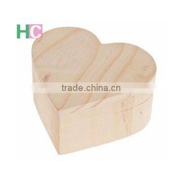 wooden heart shaped box, wooden customized box