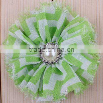 Fraying Chiffon Flower Clip for Kids Hair Accessories photo-2