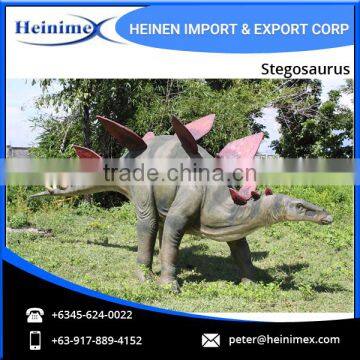 Animated Dinosaur Model Fiberglass Large Stegosaurus for Dinosaur Park photo-2