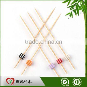 Environmental double-prong bamboo fruit picks in Minhou