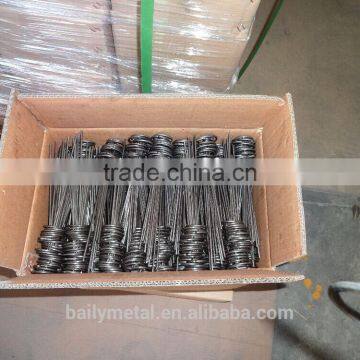 Plastic Ground Sod Staples/ Landscape Edging Pin/galvanized Stainless Steel Sod Nail photo-6
