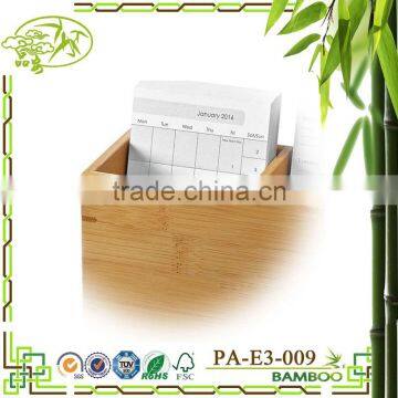 Aonong Simple Decorative Bamboo Note Holder Name Card Box photo-3