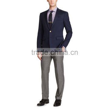 Latest Design Formal Blazer Casual New Design Coat Pant Men Suit photo-2