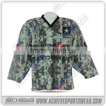 Team Game Hockey Jerseys Sublimated Training Hockey Wear Custom Bespoke Hockey Uniforms photo-2