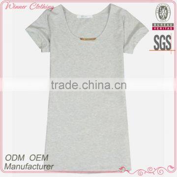 girls comfortable and fashionable short sleeve bamboo fibre t-shirt