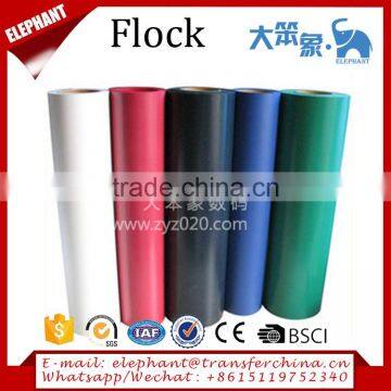 Wholesale Flock Heat Transfer Vinyl Rolls