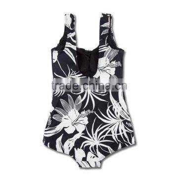 2017Art Style Children Girl Swimwear One Piece Sexy Swimsuit photo-2