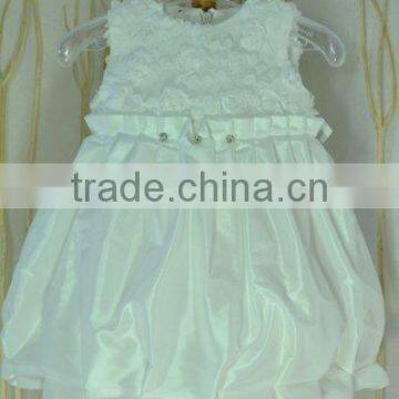 Summer ruffle party dress for baby girls baby princess dress