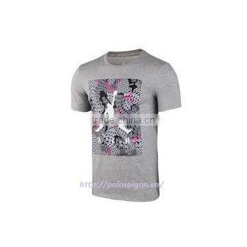 Men t Shirt, Short Sleeve, 100% Cotton, Sreen Printing photo-2